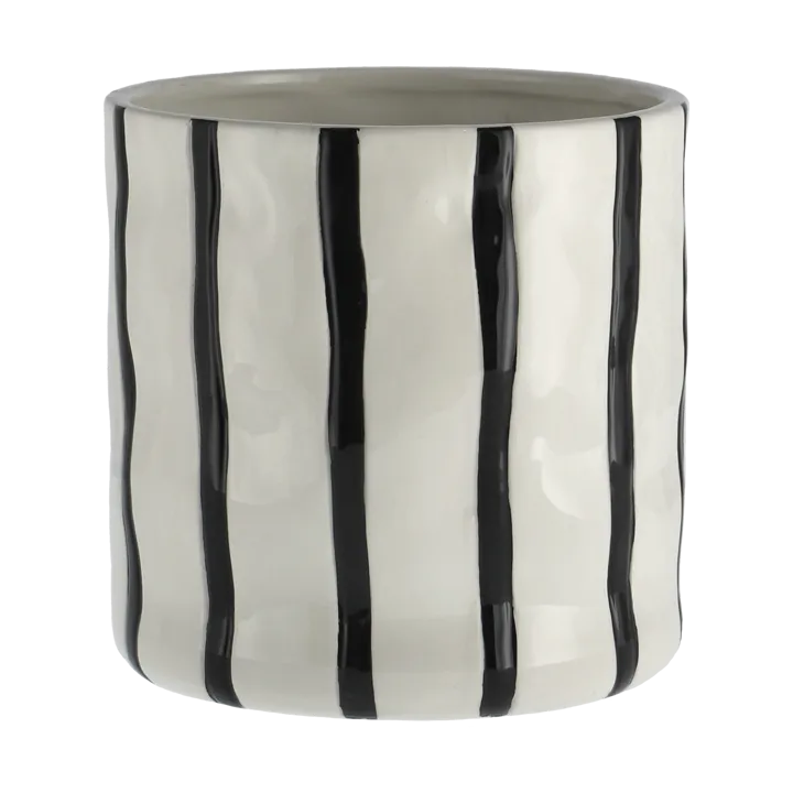 Thrive kruka Ø16 cm - Vit-svart - Scandi Living