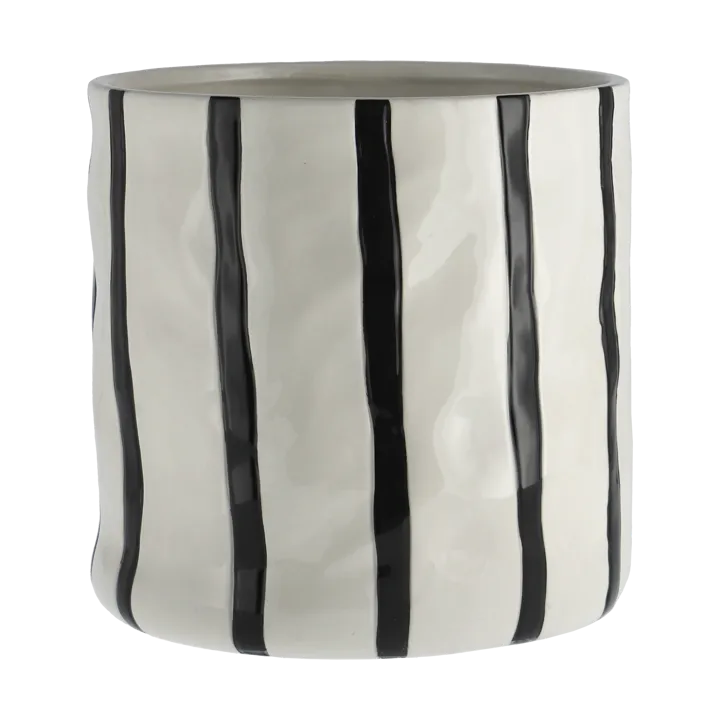 Thrive kruka Ø20 cm - Vit-svart - Scandi Living