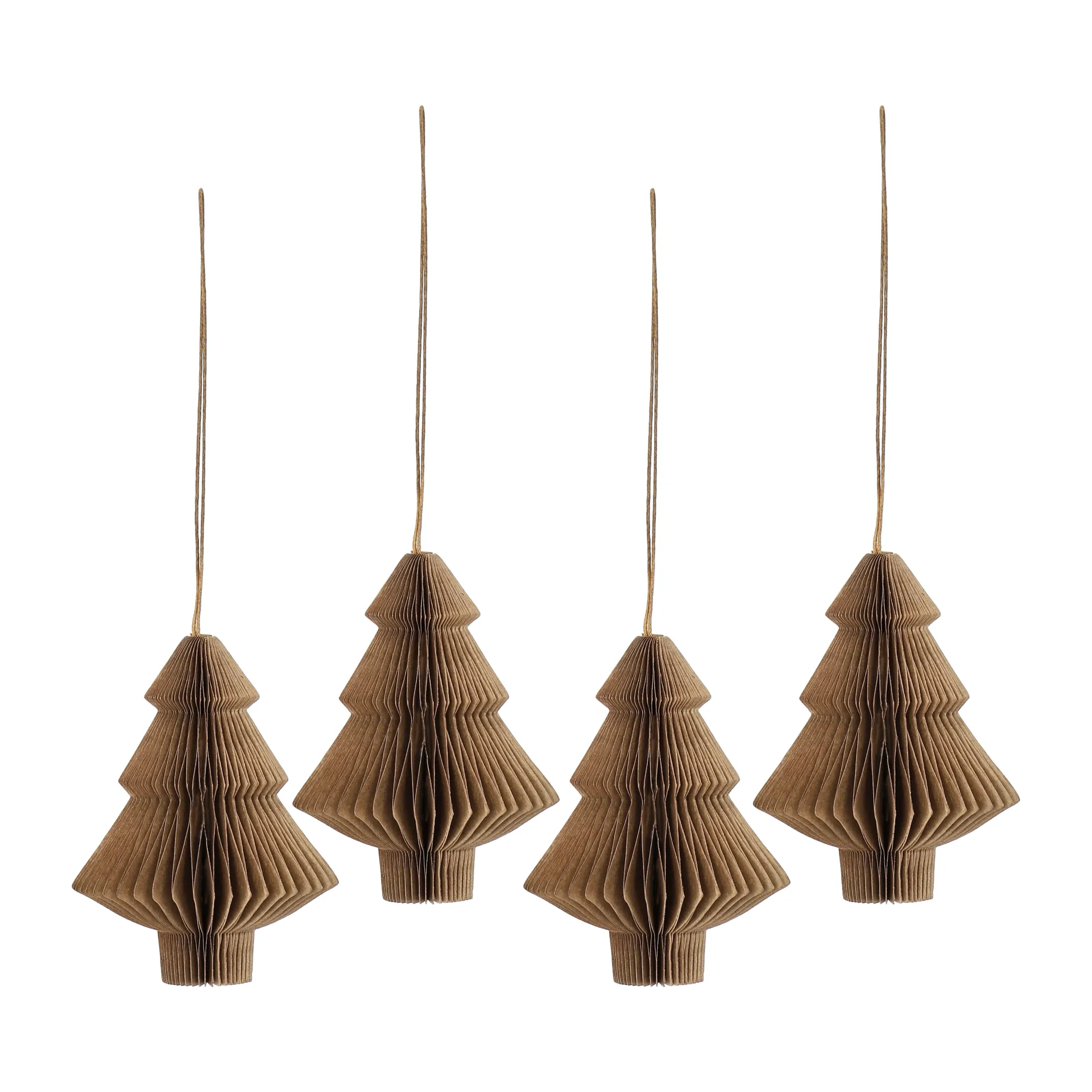 Tree julgranshänge 4-pack, Natural Scandi Living