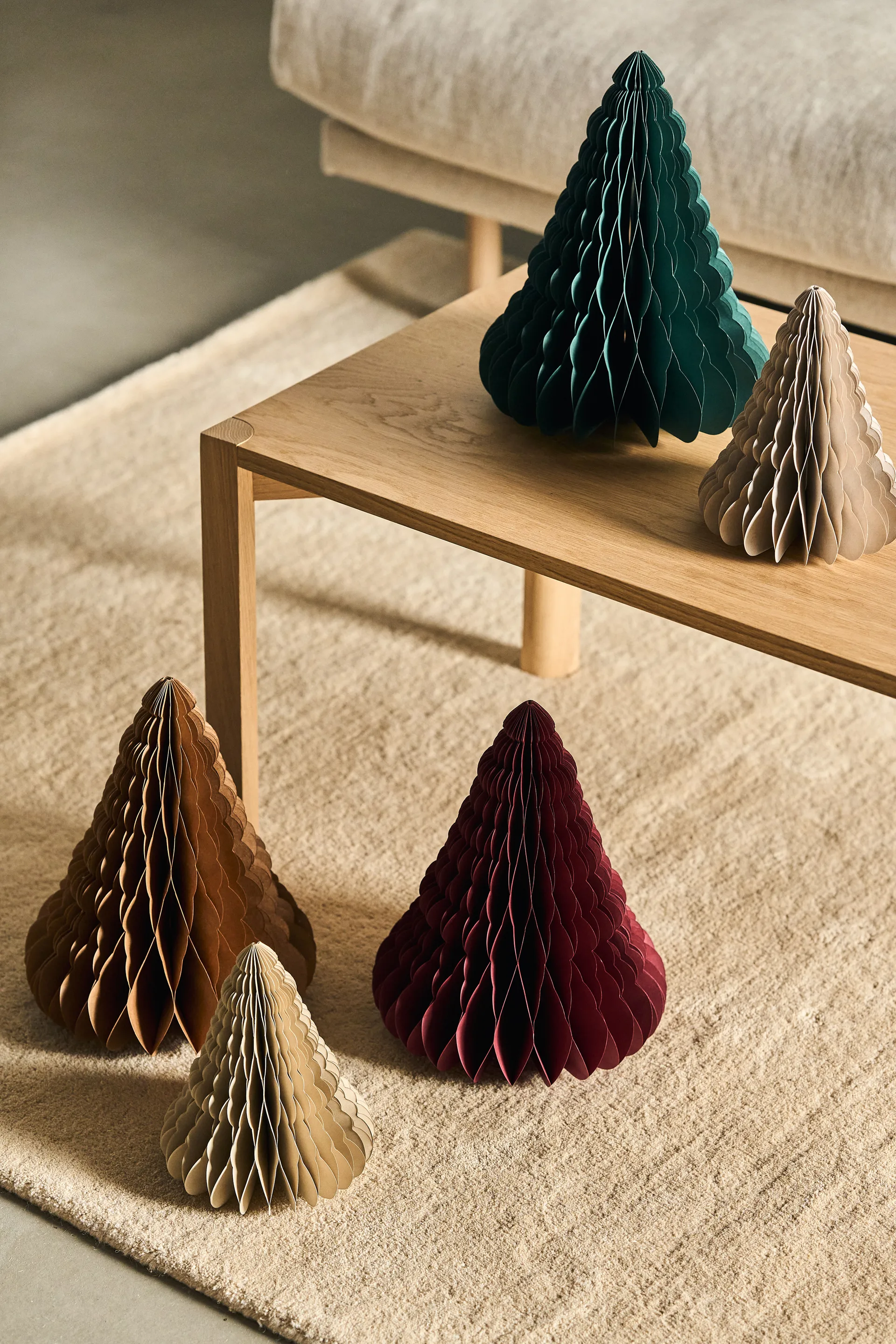 Trees juldekoration 2-pack, Red Scandi Living