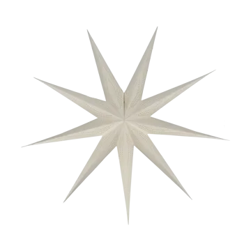 Veil adventsstjärna - Vit, Ø90 cm - Scandi Living