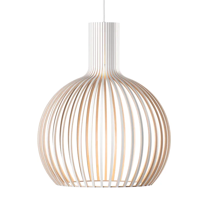 Octo Small 4241 taklampa - Vit laminat - Secto Design