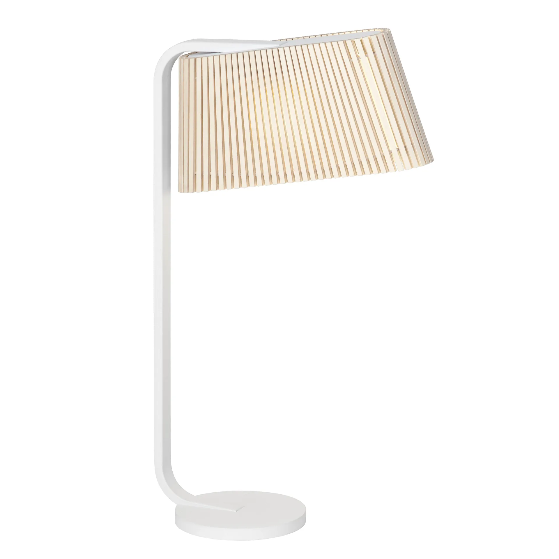 Owalo 7020, bordslampa, natural birch Secto Design