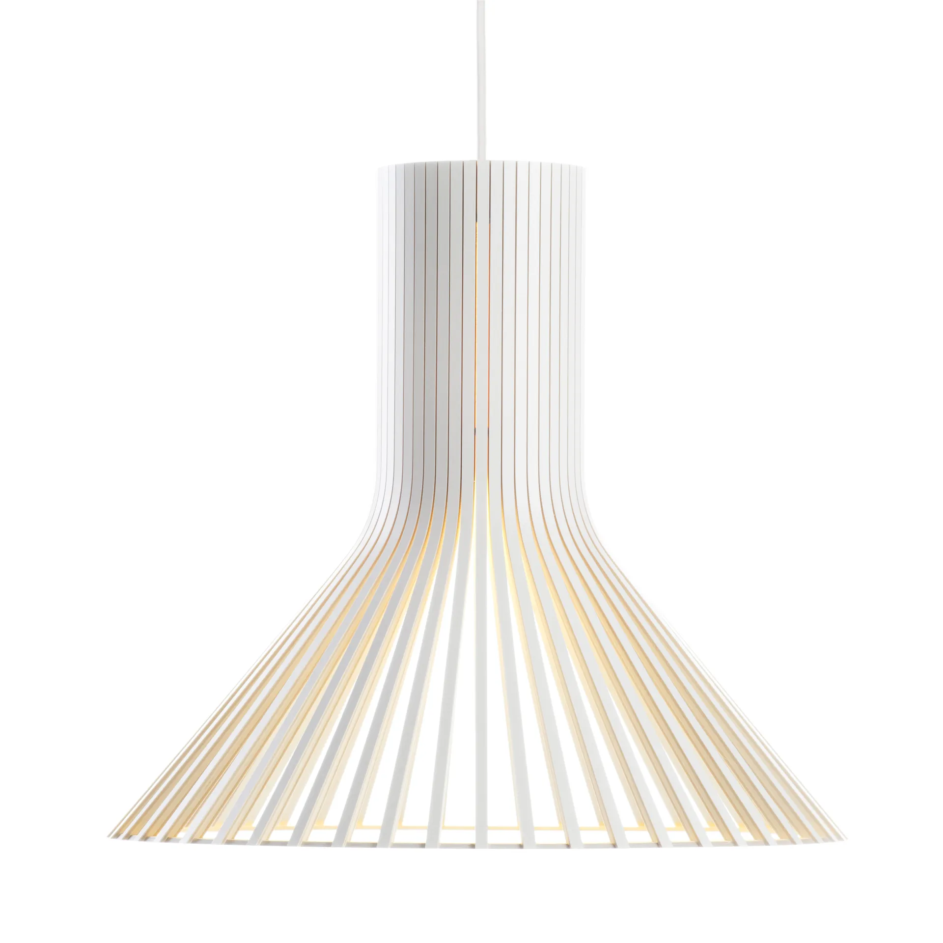 Puncto 4203, taklampa, white laminated Secto Design
