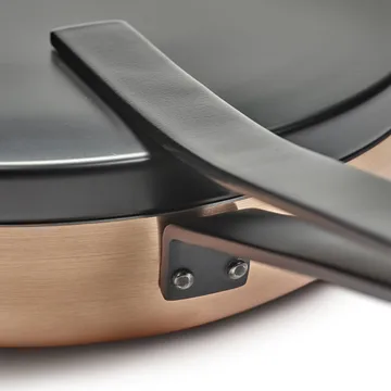 Base stekpanna med lock 24 cm - Koppar - Serax