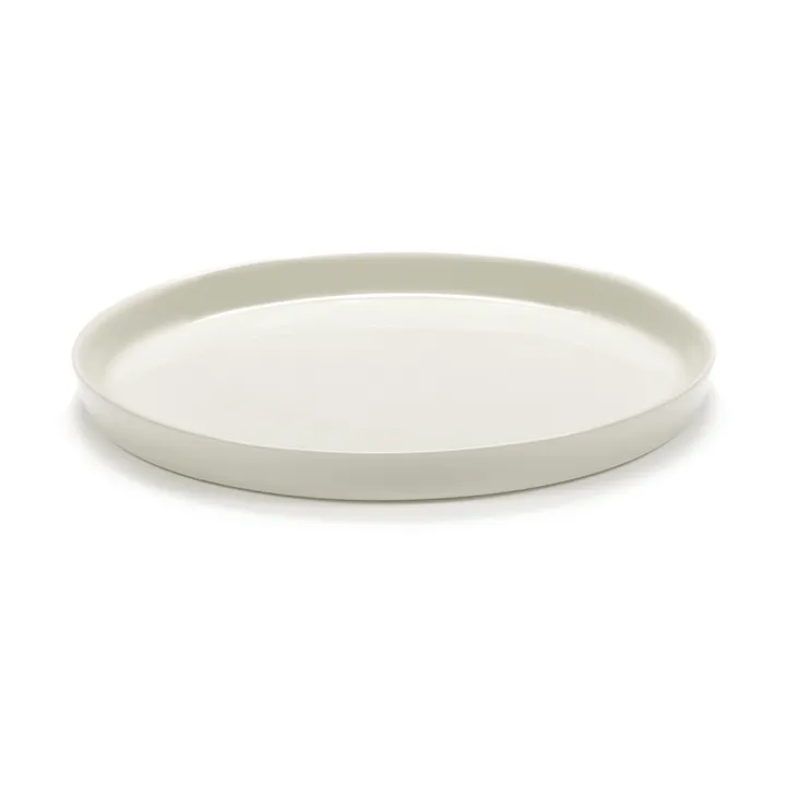 Cena tallrik hög M Ø22 cm - Ivory - Serax