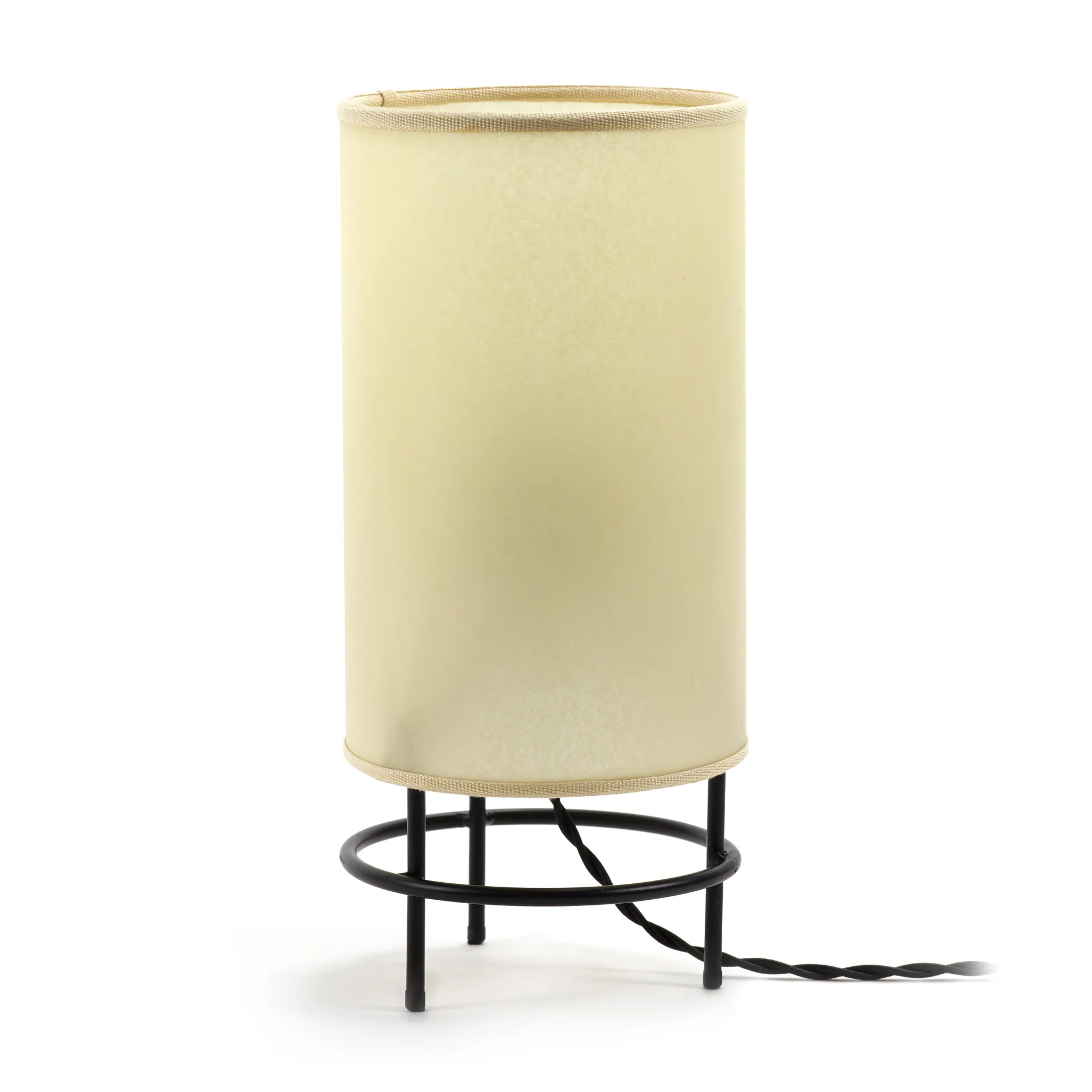 Cylinder bordslampa Ø13 cm, Beige Serax