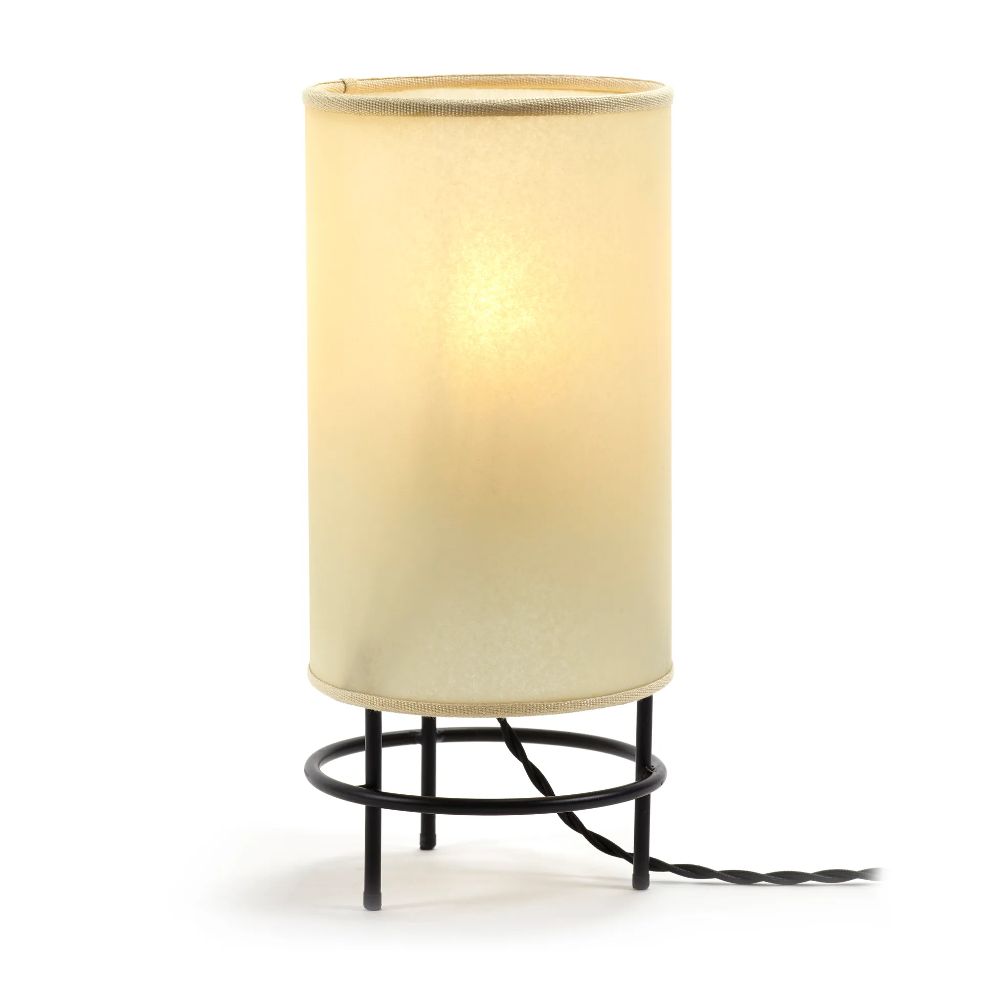 Cylinder bordslampa Ø13 cm, Beige Serax