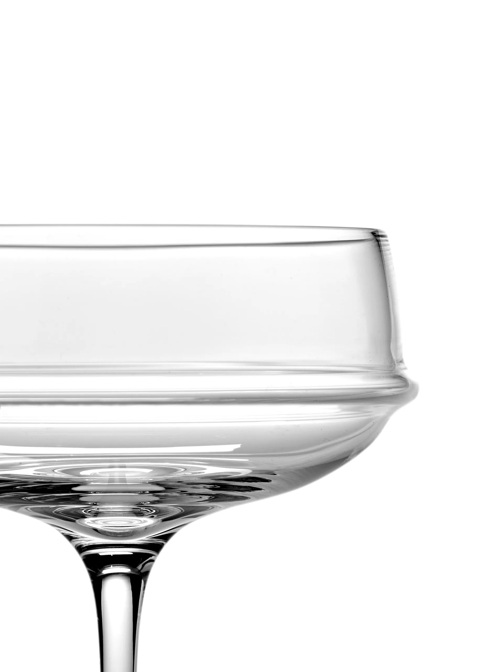 Dune champagnekupa 28 cl 4-pack, Clear Serax