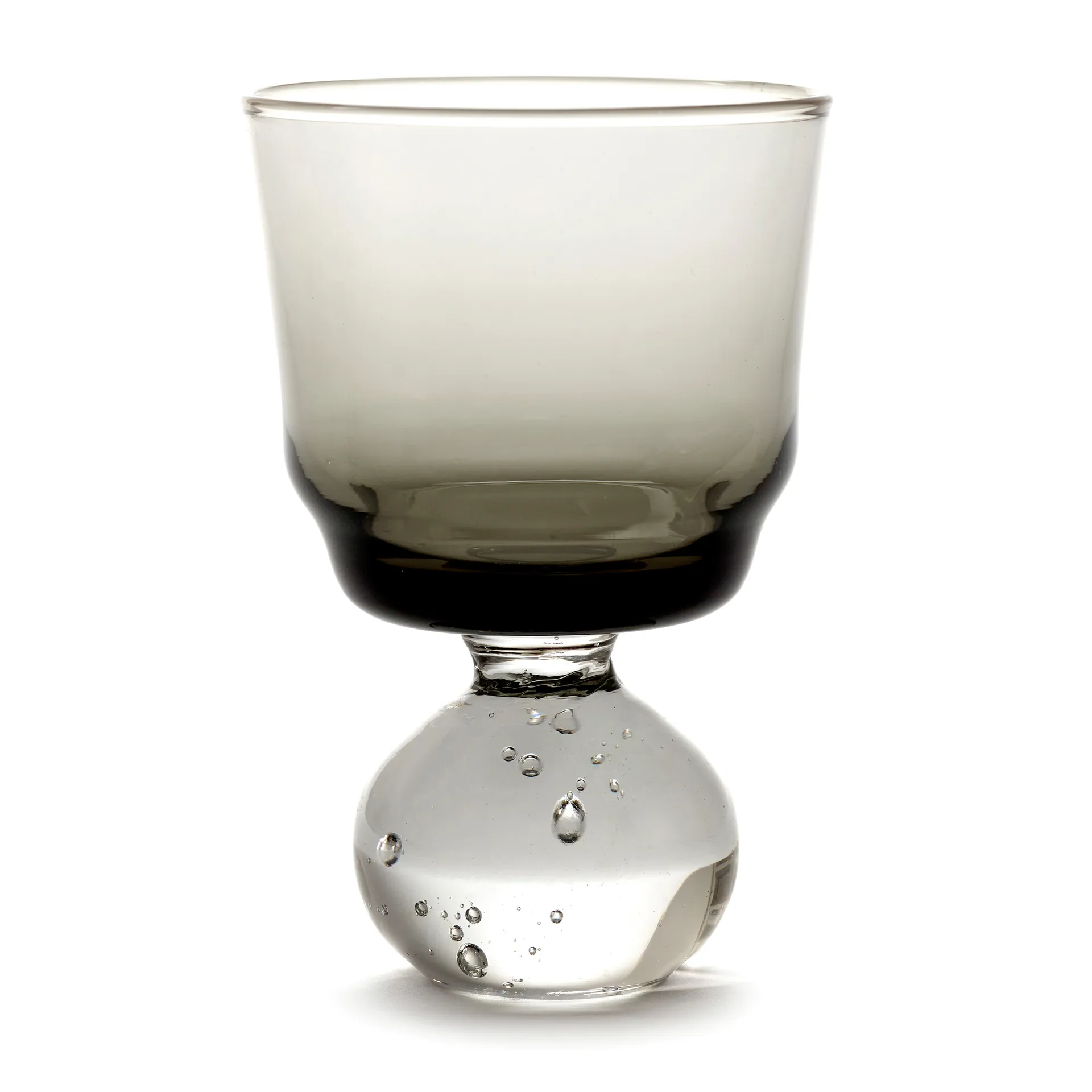 Eternal snow stem glas S Ø6,3 cm, Smokey Grey Serax