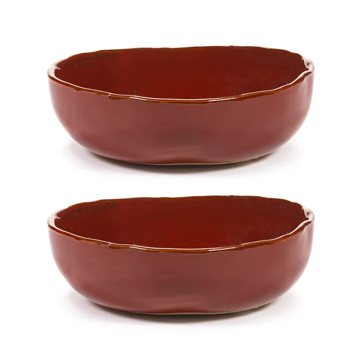 La Mère skål S Ø11,5 cm 2-pack - Venetian red - Serax