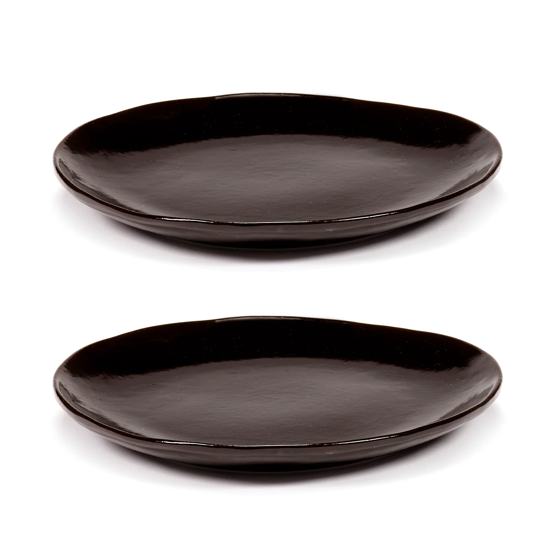 La Mère tallrik S Ø18 cm 2-pack, Dark brown Serax