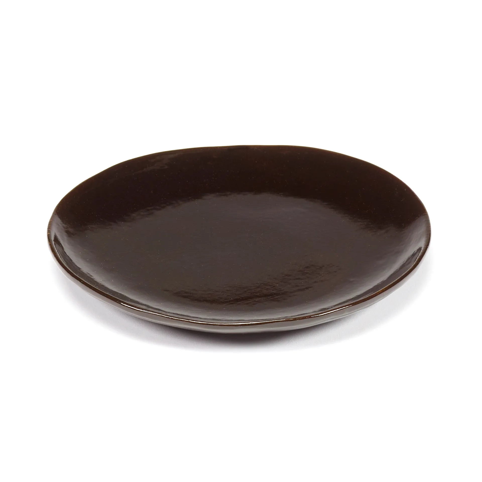 La Mère tallrik S Ø18 cm 2-pack, Dark brown Serax