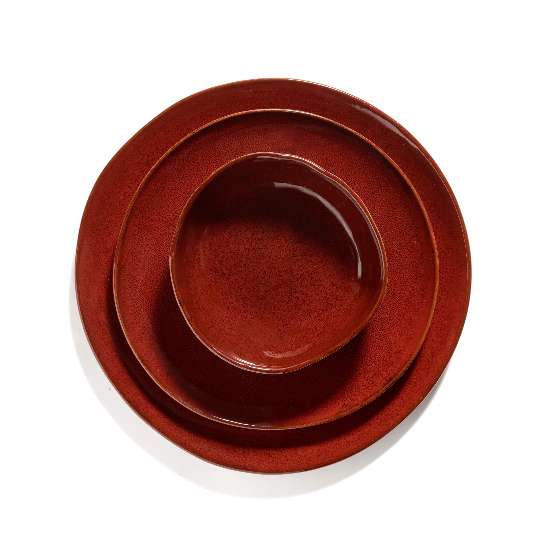 La Mère tallrik XL Ø27 cm 2-pack, Venetian red Serax