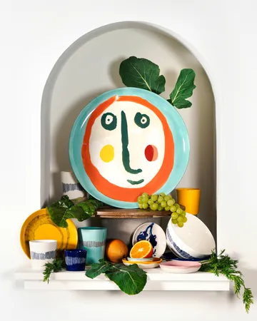 Ottolenghi Feast tallrik XS Ø16 cm 4-pack - Face nr 2 - Serax