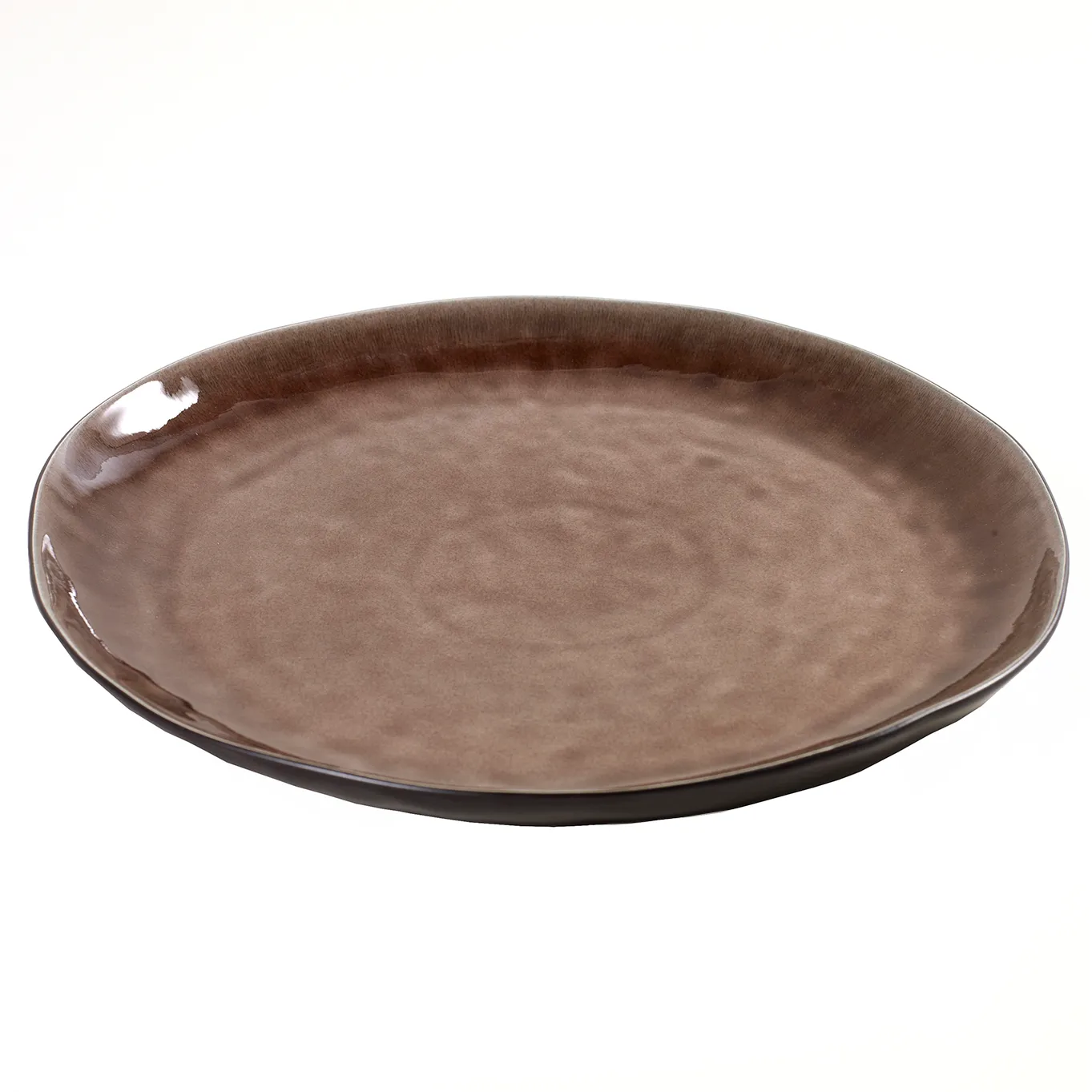 Pure tallrik 34 cm, Brown Serax