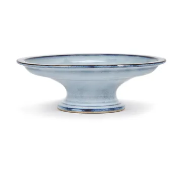 Pure tårtfat glaserad L Ø23,5 cm - Blue - Serax