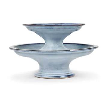 Pure tårtfat glaserad S Ø16,5 cm - Blue - Serax