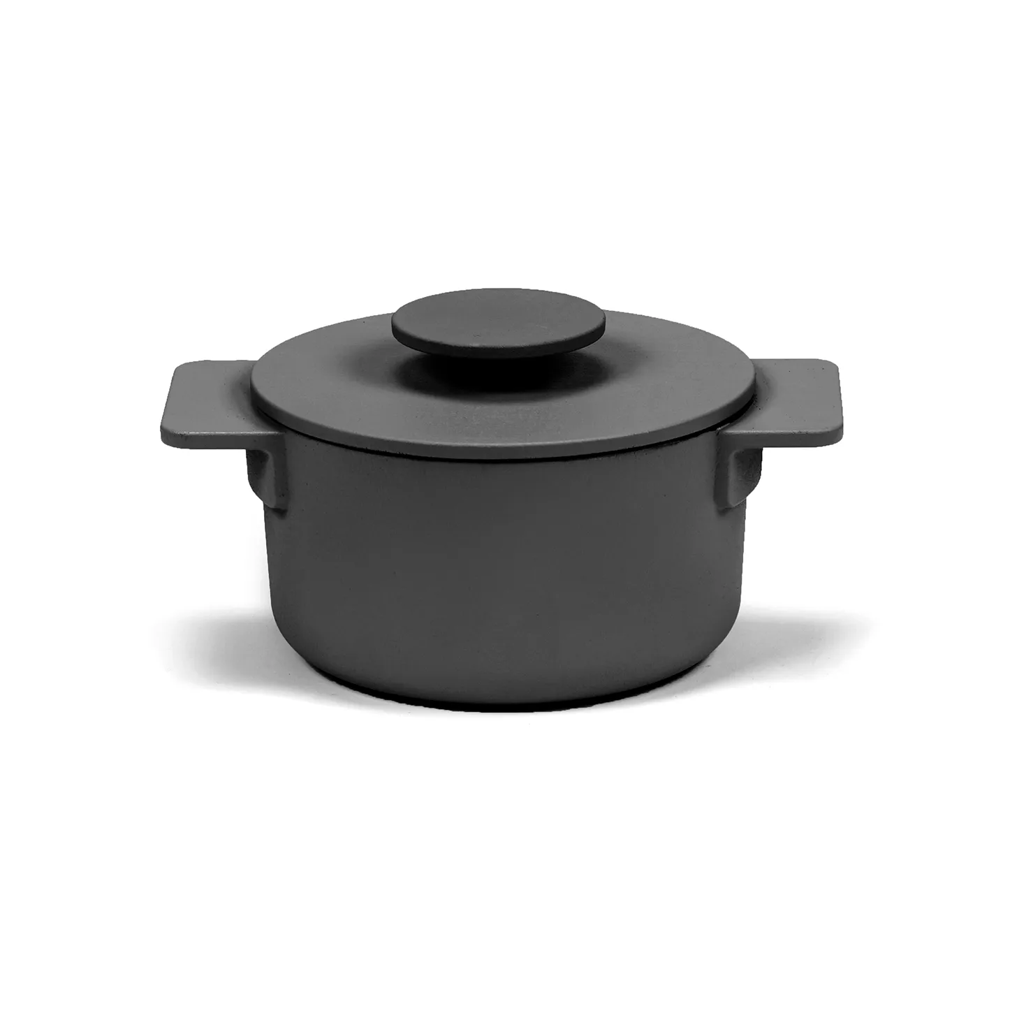 Surface gjutjärnsgryta svart, 1 L Serax