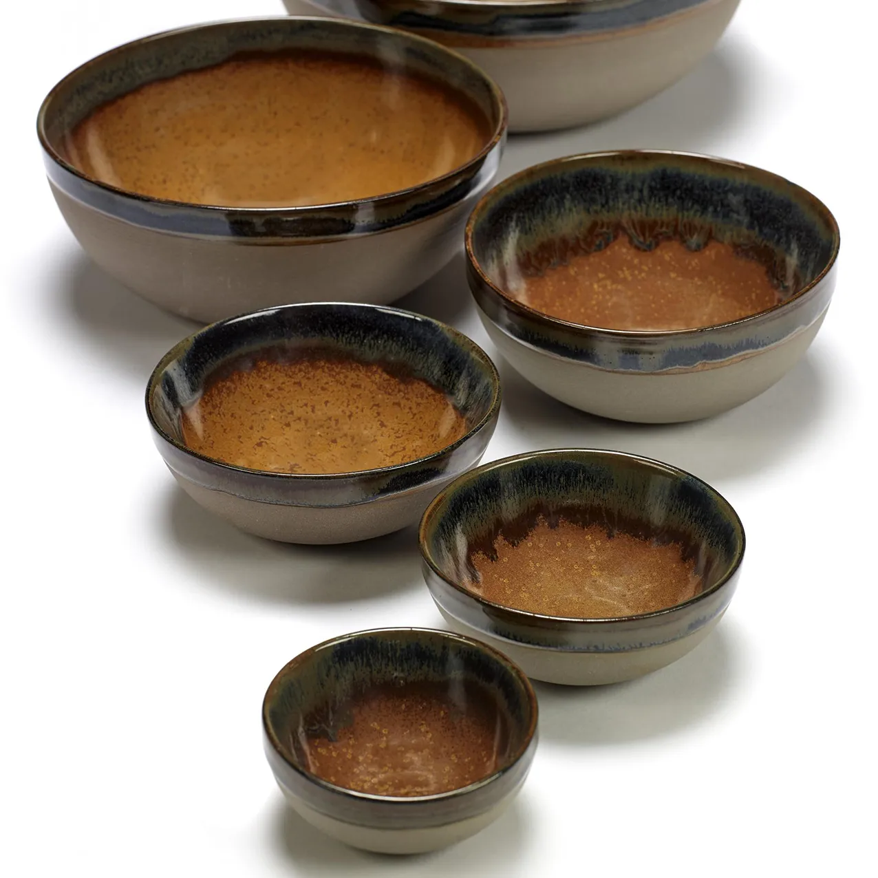 Surface salladsskål 23,5 cm, Rusty brown Serax
