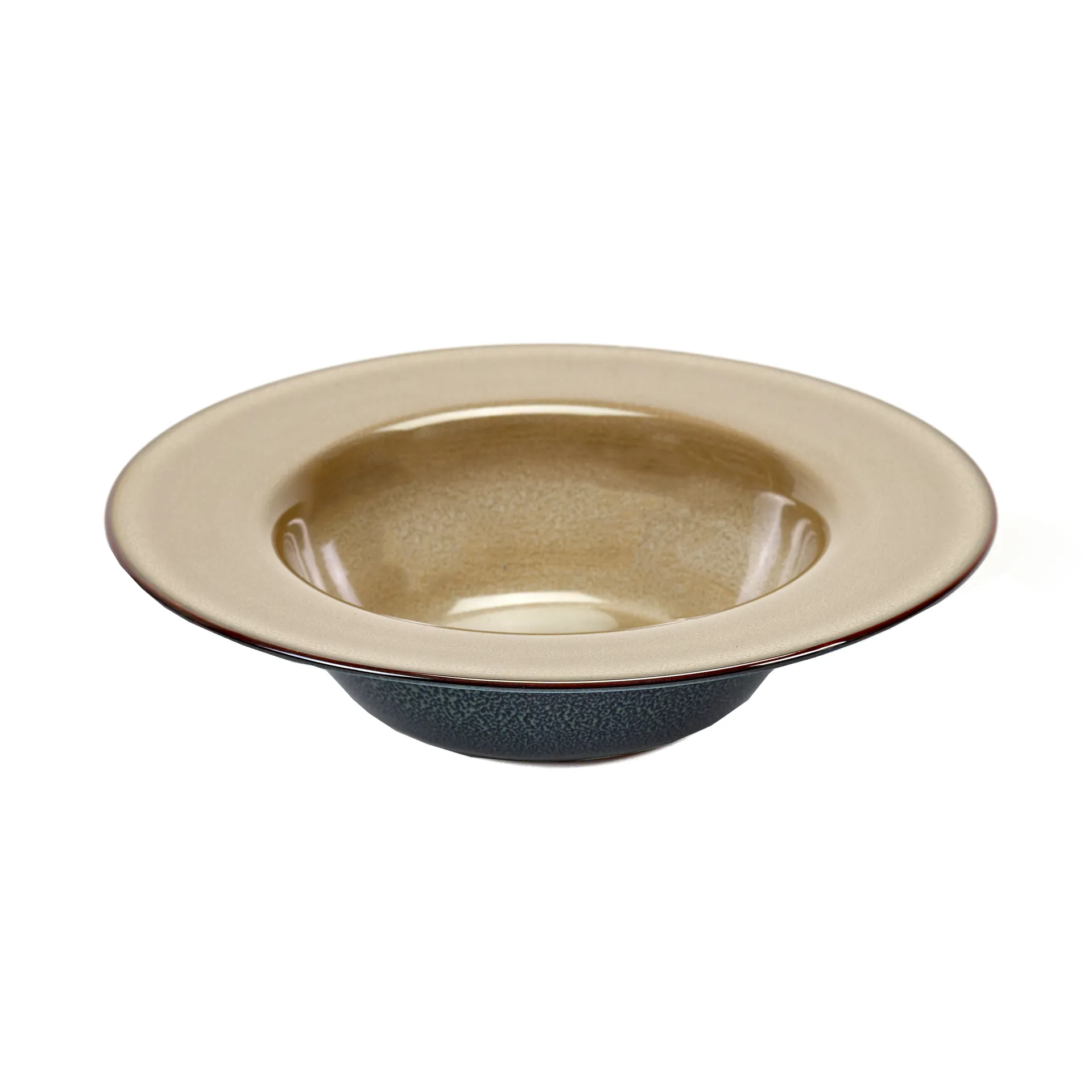 Terres de Rêves djup tallrik 21,3 cm, Misty grey-dark blue Serax