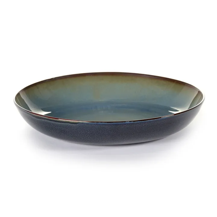 Terres de Rêves pastatallrik 23,5 cm - Blue grey-dark blue - Serax