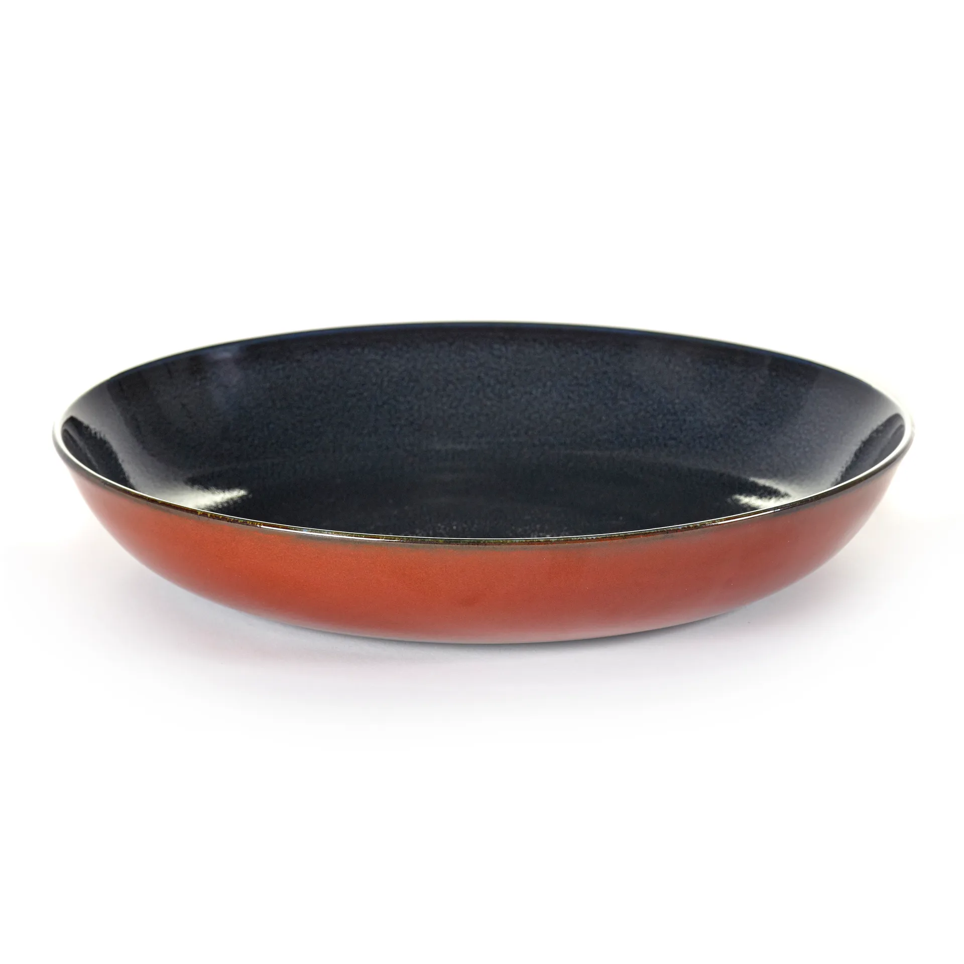 Terres de Rêves pastatallrik 23,5 cm, Dark blue-rust Serax