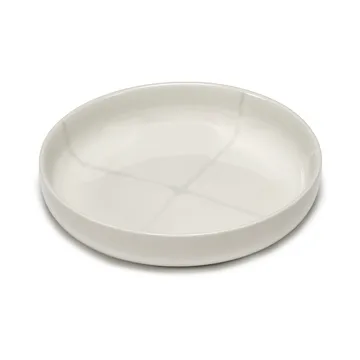 Zuma djup tallrik S Ø20,5 cm 2-pack - Salt - Serax