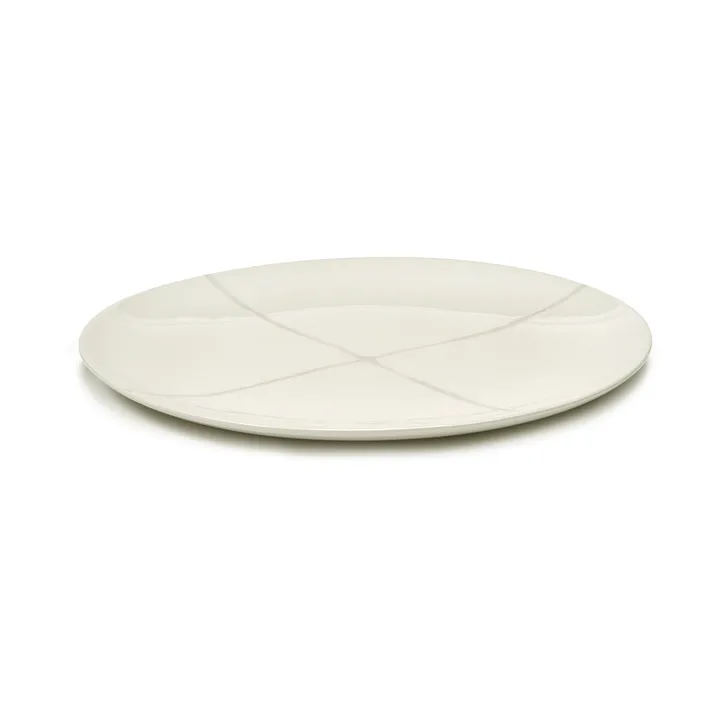 Zuma tallrik M Ø28 cm 2-pack - Salt - Serax