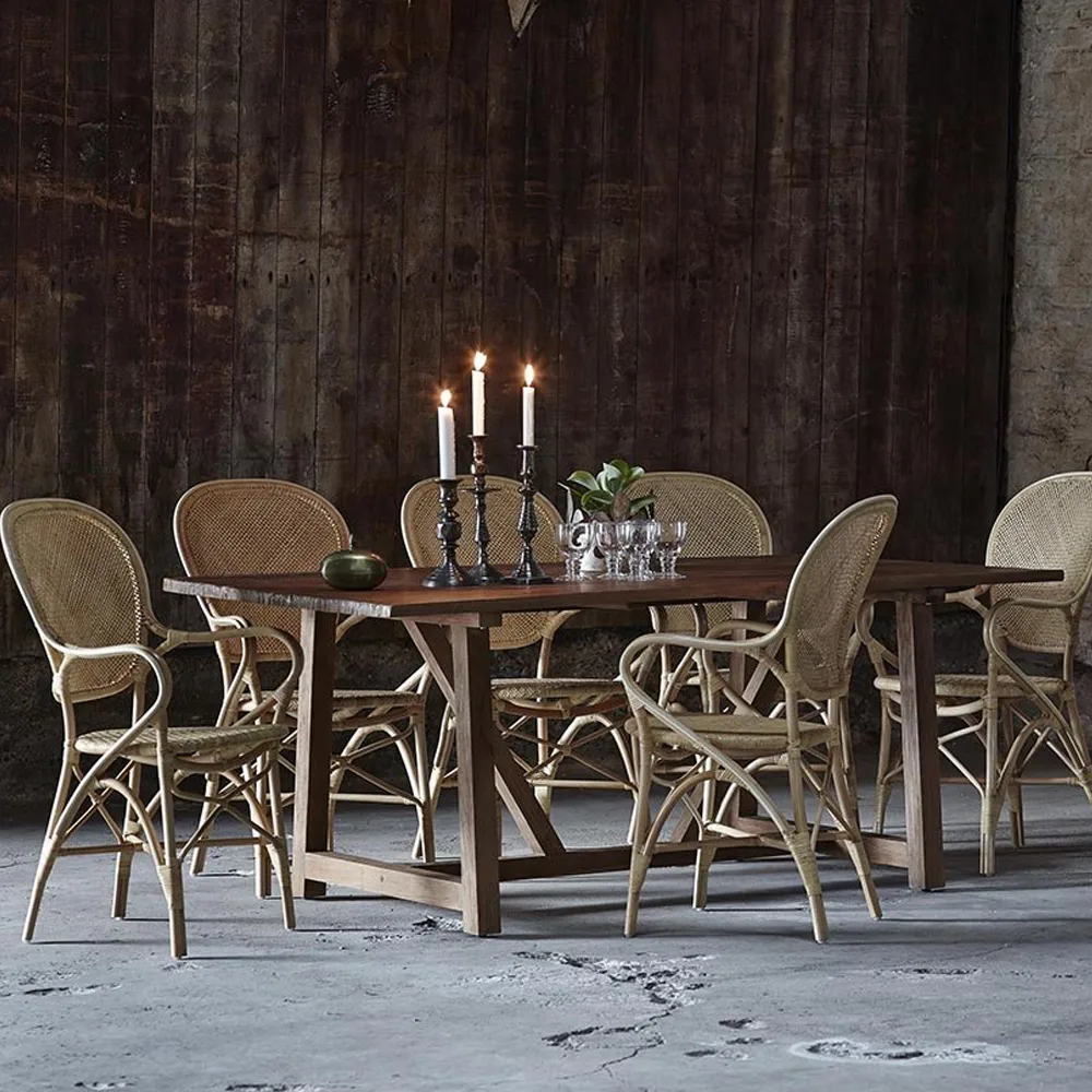 Rossini karmstol, natur Sika Design