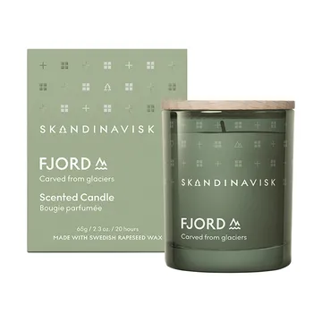 Fjord doftljus med lock - 65 g - Skandinavisk