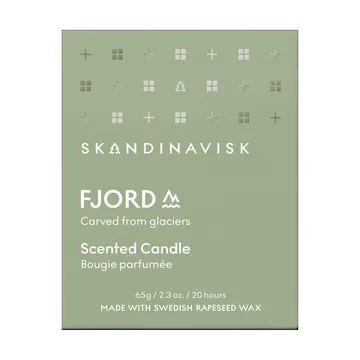 Fjord doftljus med lock - 65 g - Skandinavisk