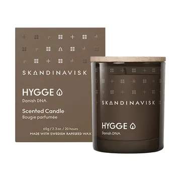 Hygge doftljus med lock - 65 g - Skandinavisk