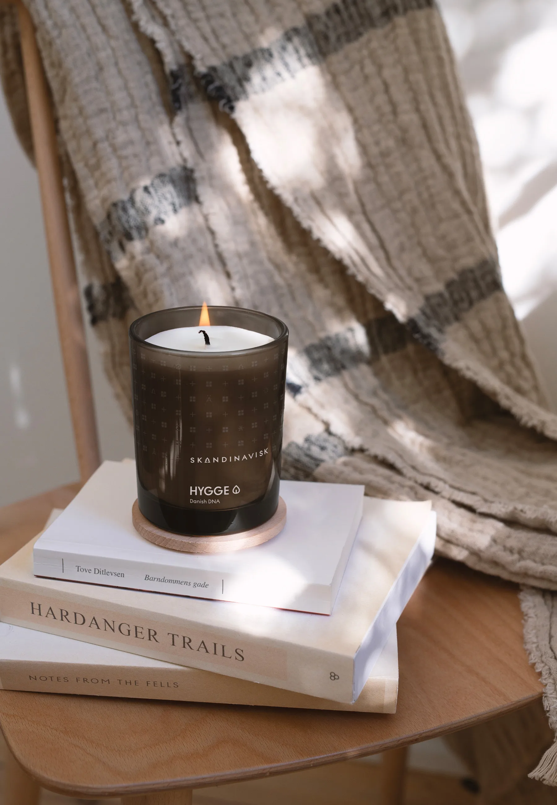 Hygge doftljus med lock, 65 g Skandinavisk