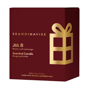 Jul Gold Symbol doftljus - 200 g - Skandinavisk