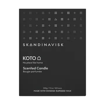Koto doftljus med lock - 200 g - Skandinavisk