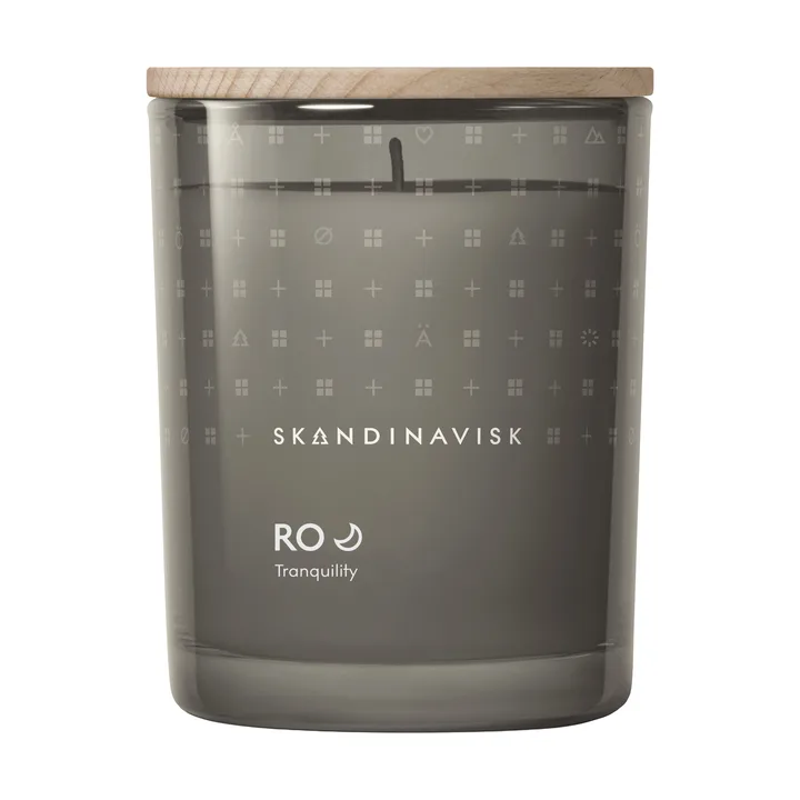 Ro doftljus med lock - 200 g - Skandinavisk