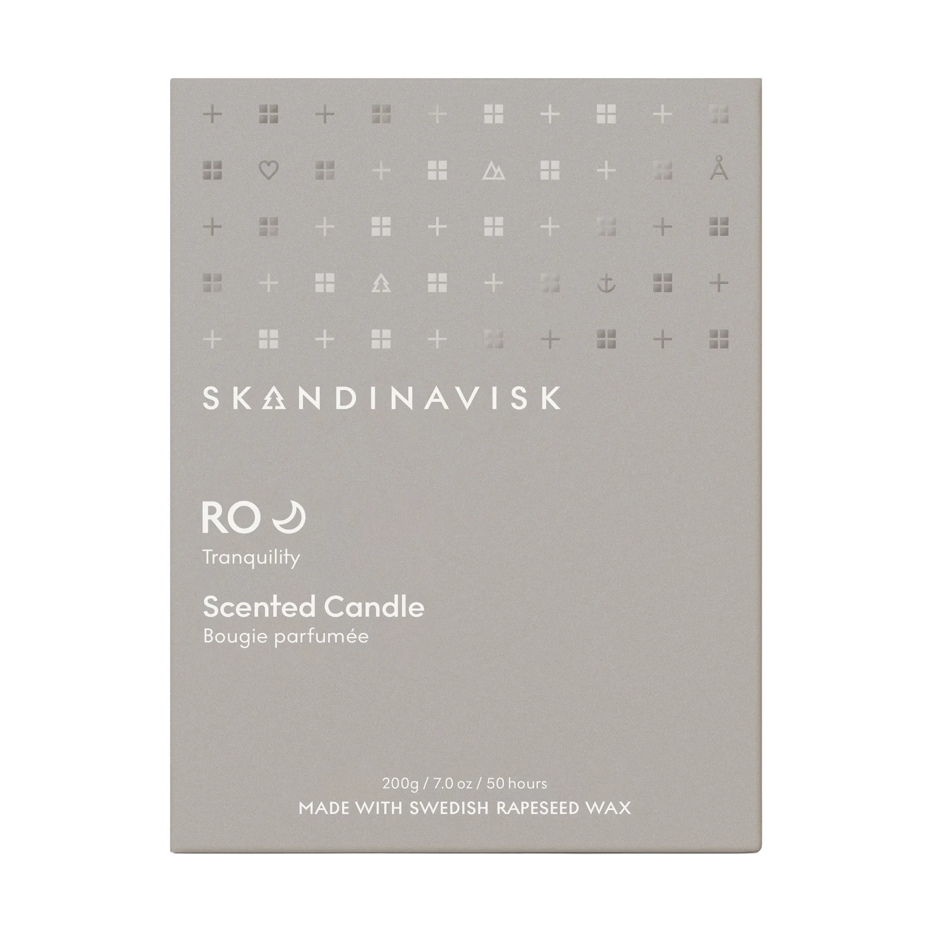 Ro doftljus med lock, 200 g Skandinavisk