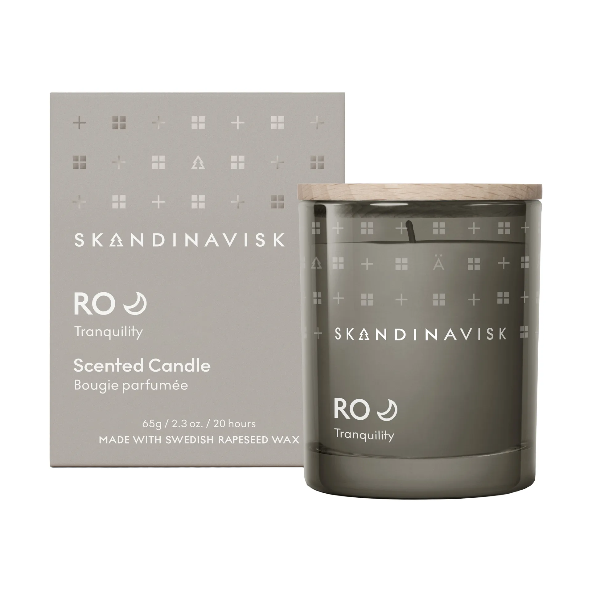 Ro doftljus med lock, 65 g Skandinavisk