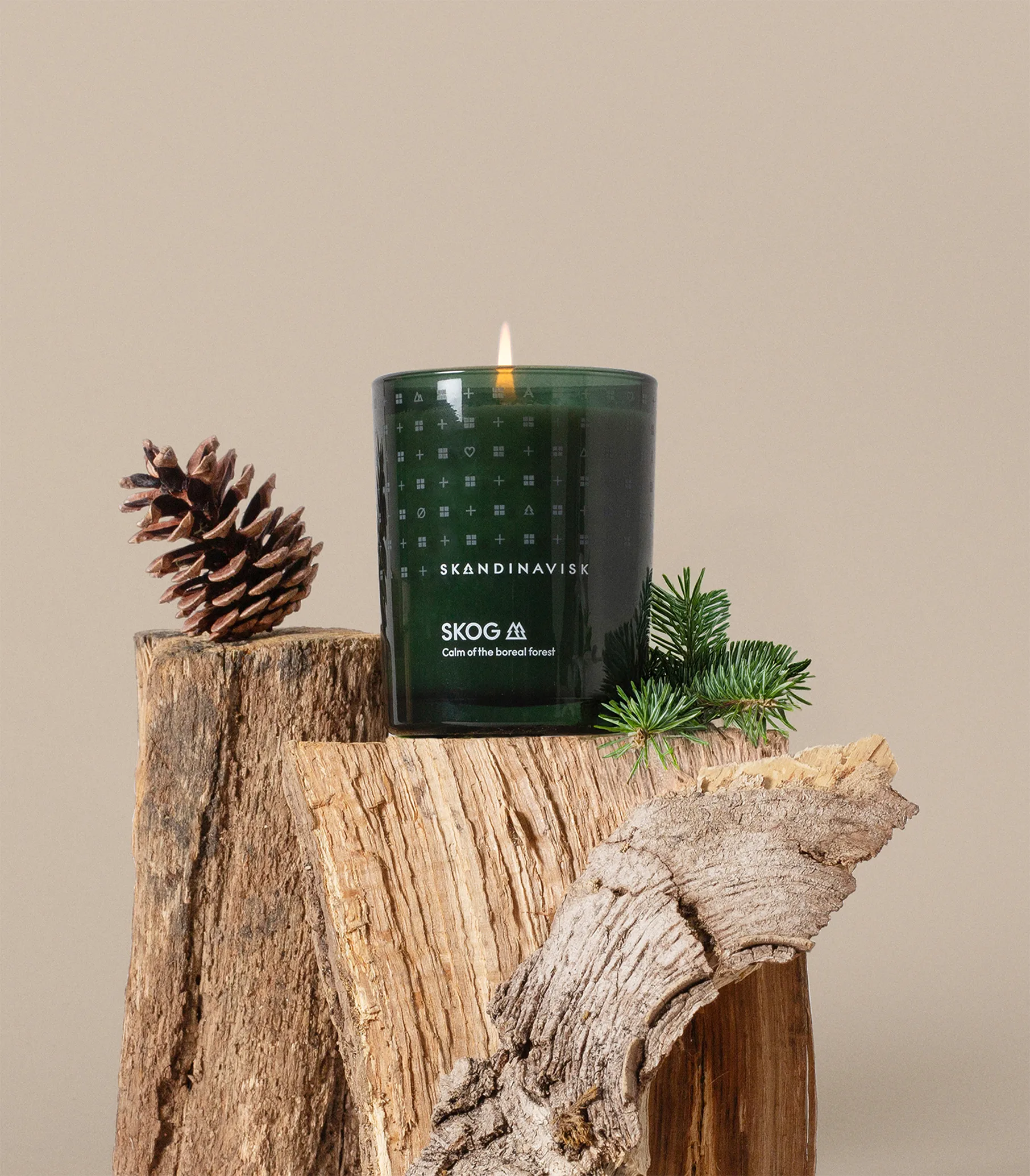 Skog doftljus med lock, 200 g Skandinavisk