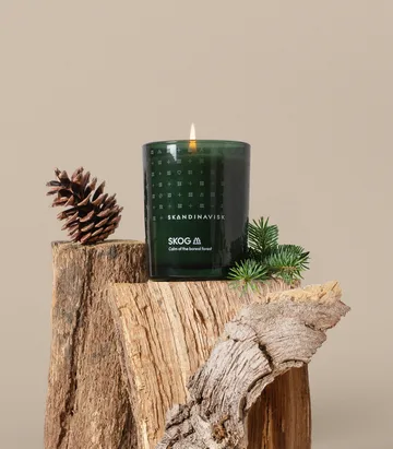 Skog doftljus med lock - 200 g - Skandinavisk