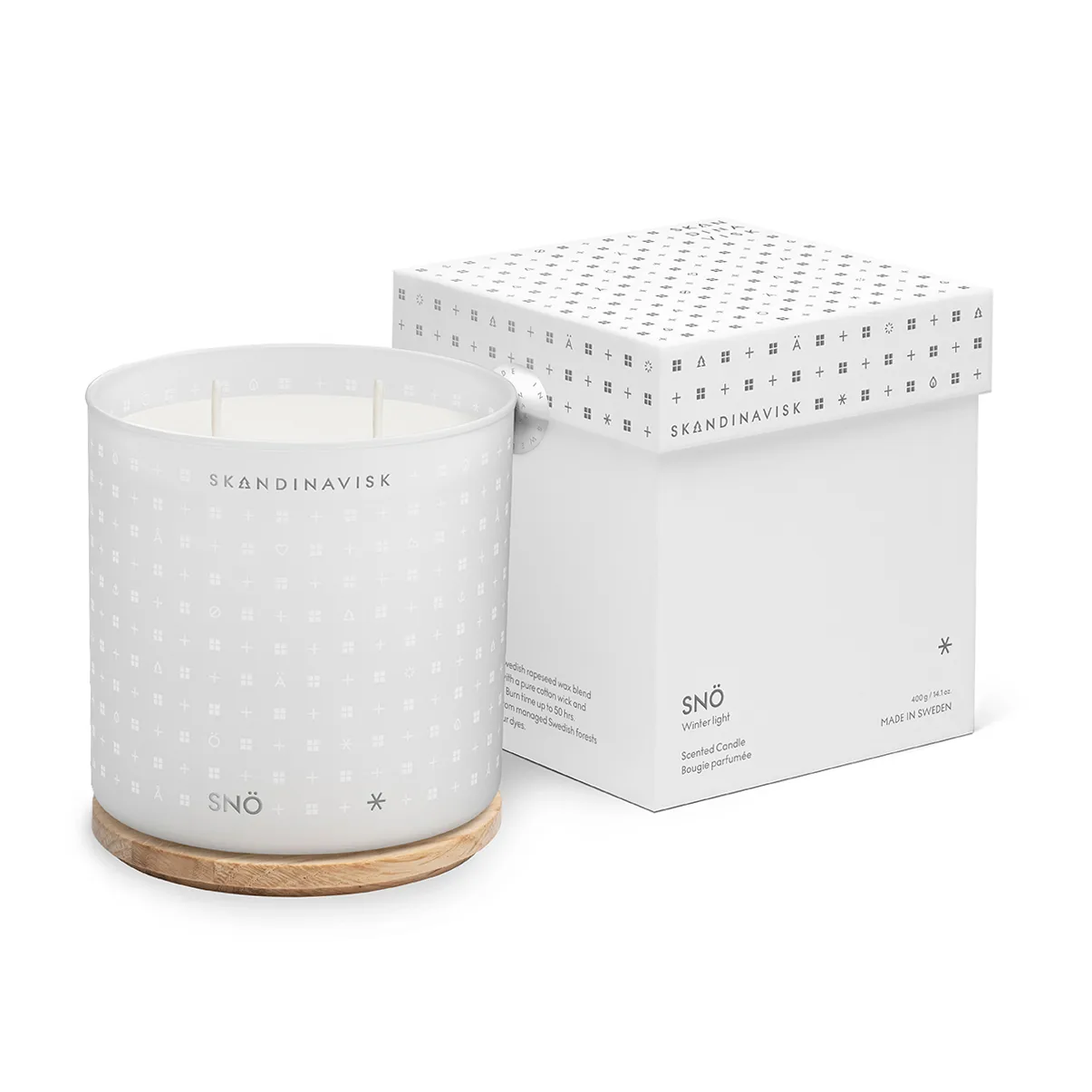 Snö doftljus, 400 g Skandinavisk