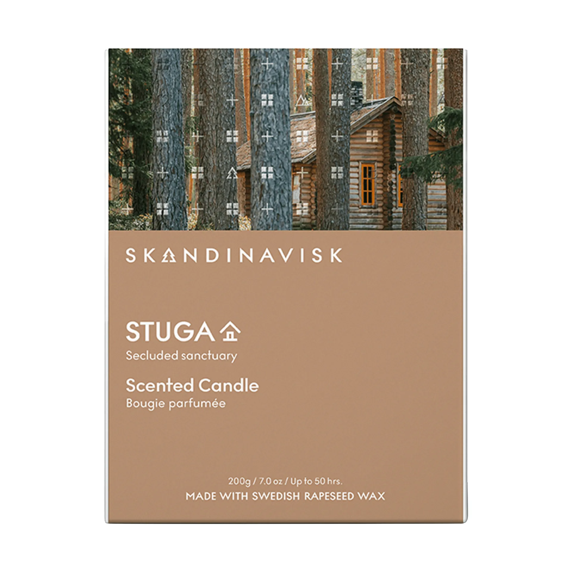 Stuga doftljus, 200 g Skandinavisk