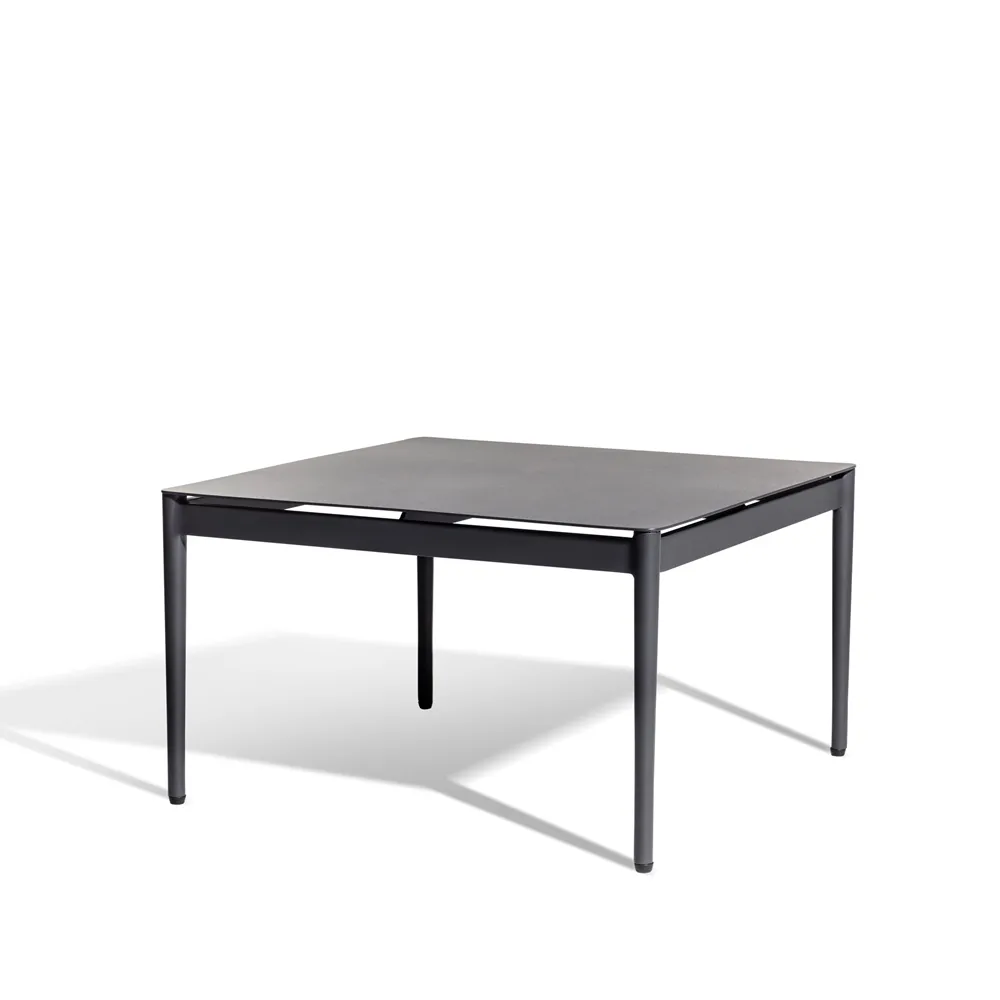 Anholt loungebord, Grey, mörkgrå aluminium ram Skargaarden