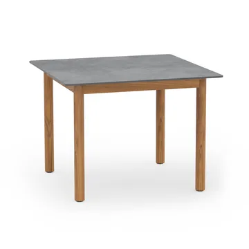 Koster matbord 98x95x74 cm kompositskiva och teak - Skargaarden