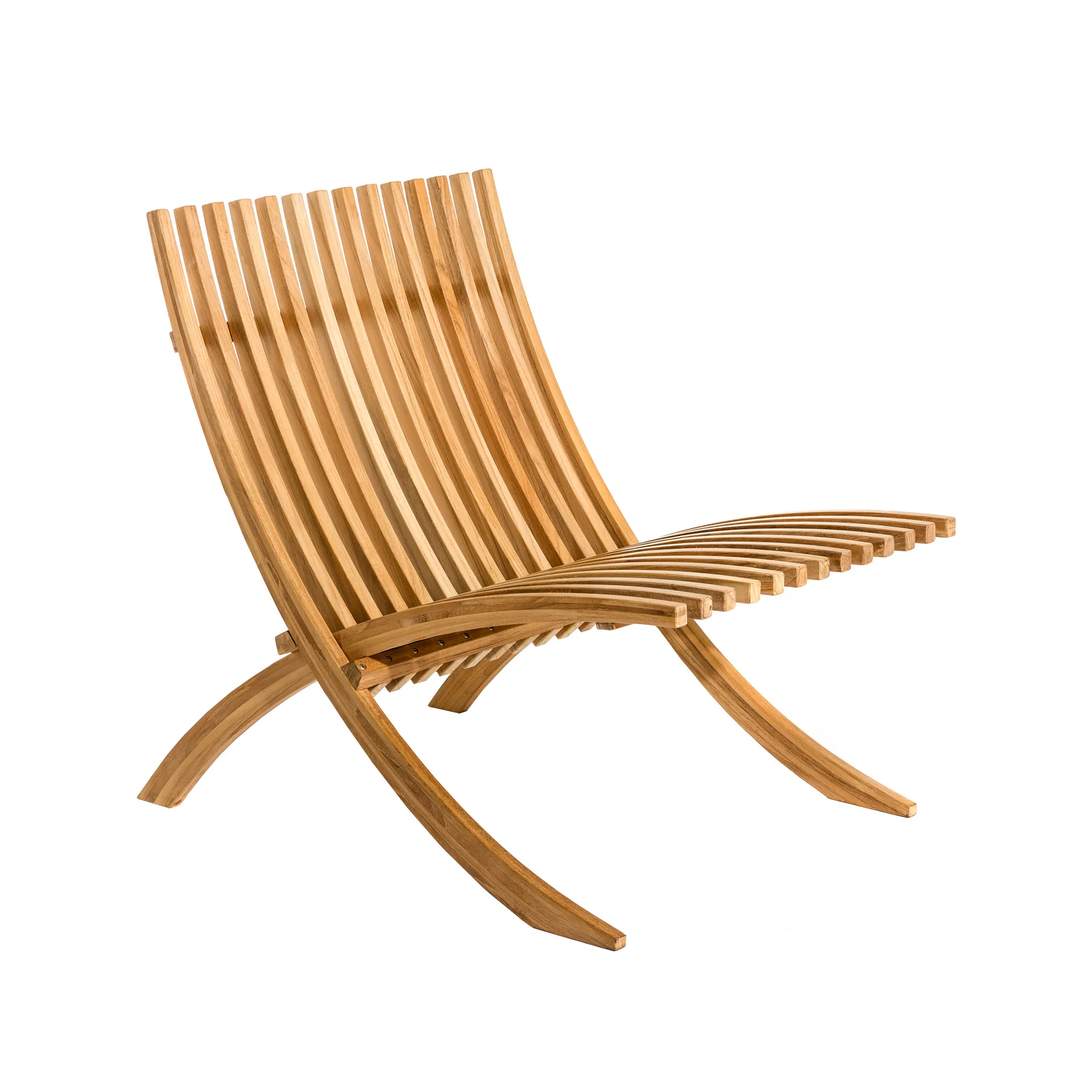 Nozib loungefåtölj, Teak Skargaarden