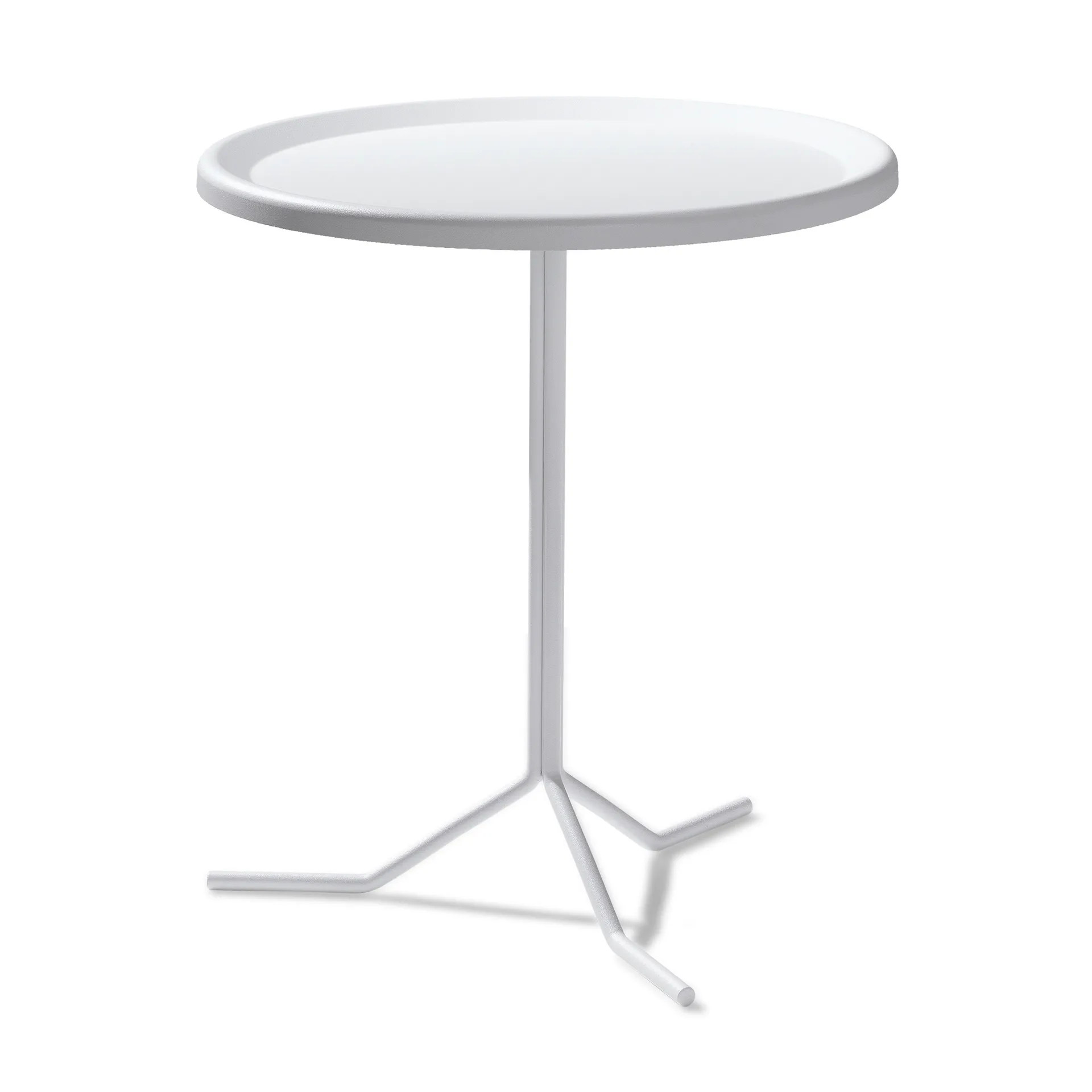 Bong bord Ø40x72 cm, Vit SMD Design