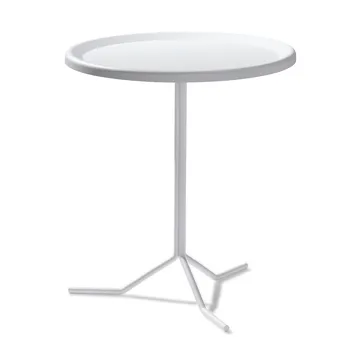 Bong bord Ø40x72 cm - Vit - SMD Design