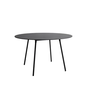 Ella matbord runt - mörkgrå - SMD Design