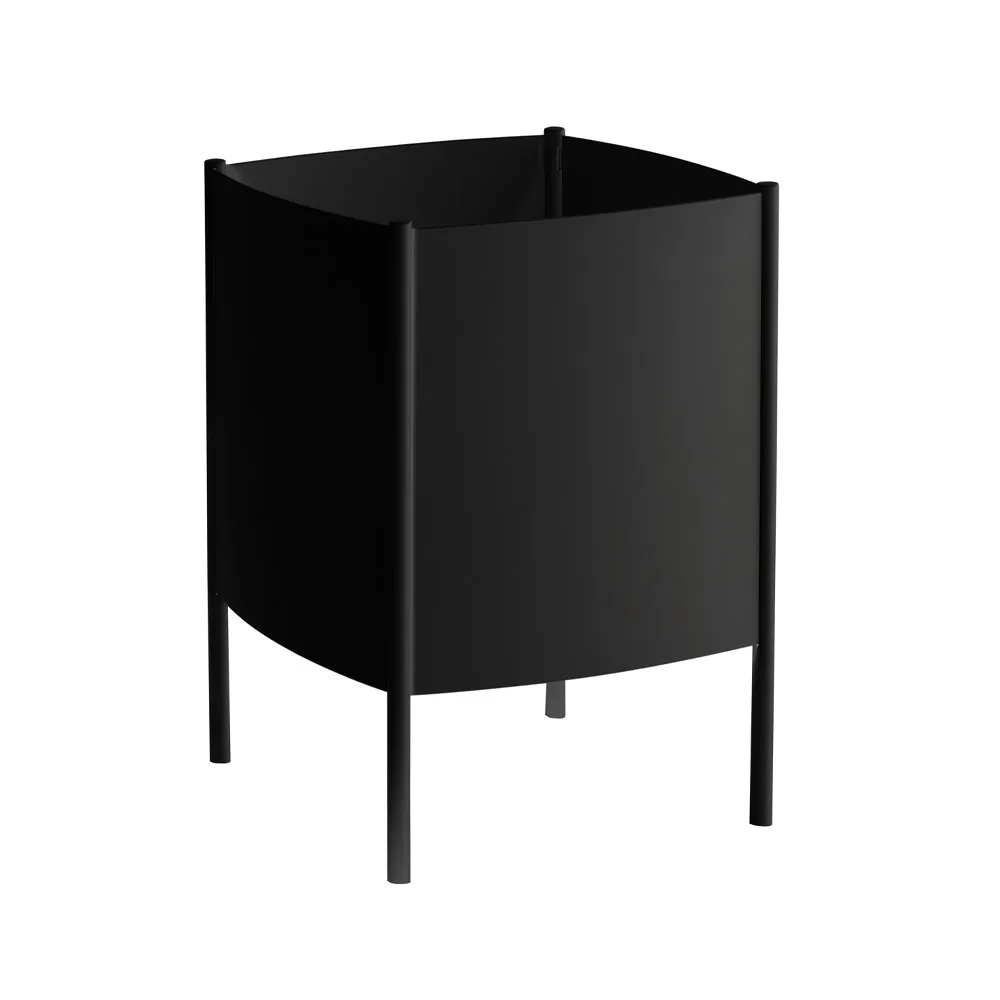 Konvex Pot kruka, Svart, stor Ø47 cm SMD Design
